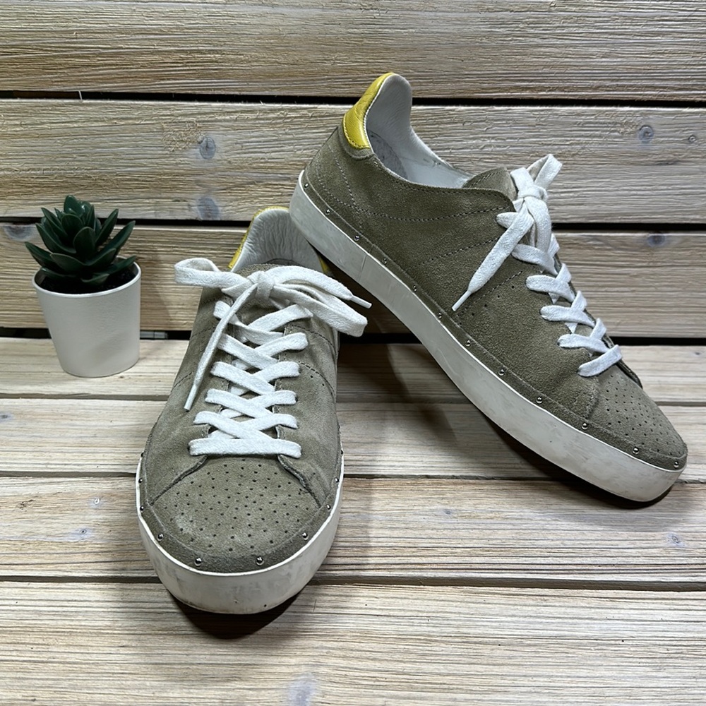Rebecca Minkoff Suede Leather Lace Up Shoes - Size 7.5